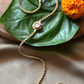 GHUNGAROO BHABHI LUMBA BRACELET & BHAIYA RAKHI SET