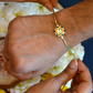 GREEN GHUNGAROO THREAD RAKHI & LUMBA SET