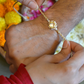 GHUNGAROO BHABHI LUMBA BRACELET & BHAIYA RAKHI SET