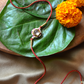 KUBERA LUMBA RAKHI SET- RED