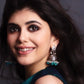 SANJANA SANGHI- TURQUOISE JHUMKIS