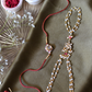 PETAL POLKI HATHPHOOL BHABHI LUMBA & BHAIYA RAKHI SET