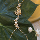 POLKI FLOWER PEARL CHAIN HATHPHOOL