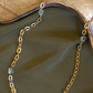 CHUNKY AQUAMARINE CHAIN NECKLACE