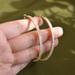 ROSE GOLD BIG HOOPS