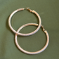 ROSE GOLD BIG HOOPS