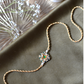 BHAIYA POLKI RAKHI- GOLD & GREEN