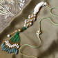 KASHTI LUMBA BRACELET RAKHI SET- GREEN