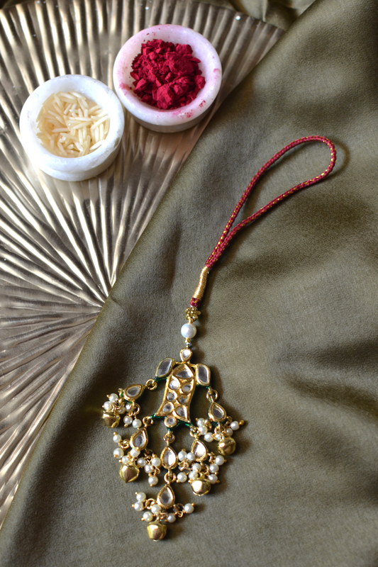 KUNDAN FISH BHABHI LUMBA RAKHI- RED