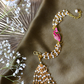 PINK MOR RAKHI BHABHI GHUNGAROO LUMBA BRACELET