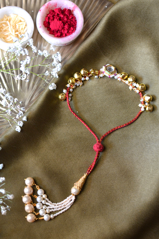 RAKHI LUMBA FOR BHABHI- RED