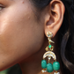 BIRD TUMBLE DANGLERS- GREEN