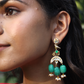 BIRD TUMBLE DANGLERS- GREEN