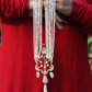 CRESCENT JHAROKHA NECKLACE & STUDS SET