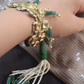SQUARE POCHI BRACELET BHABHI LUMBA & BHAIYA RAKHI SET