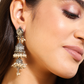 SARA ALI KHAN- PEACOCK DHOLKI EARRINGS