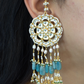 FLOWER TURQUOISE EARRINGS