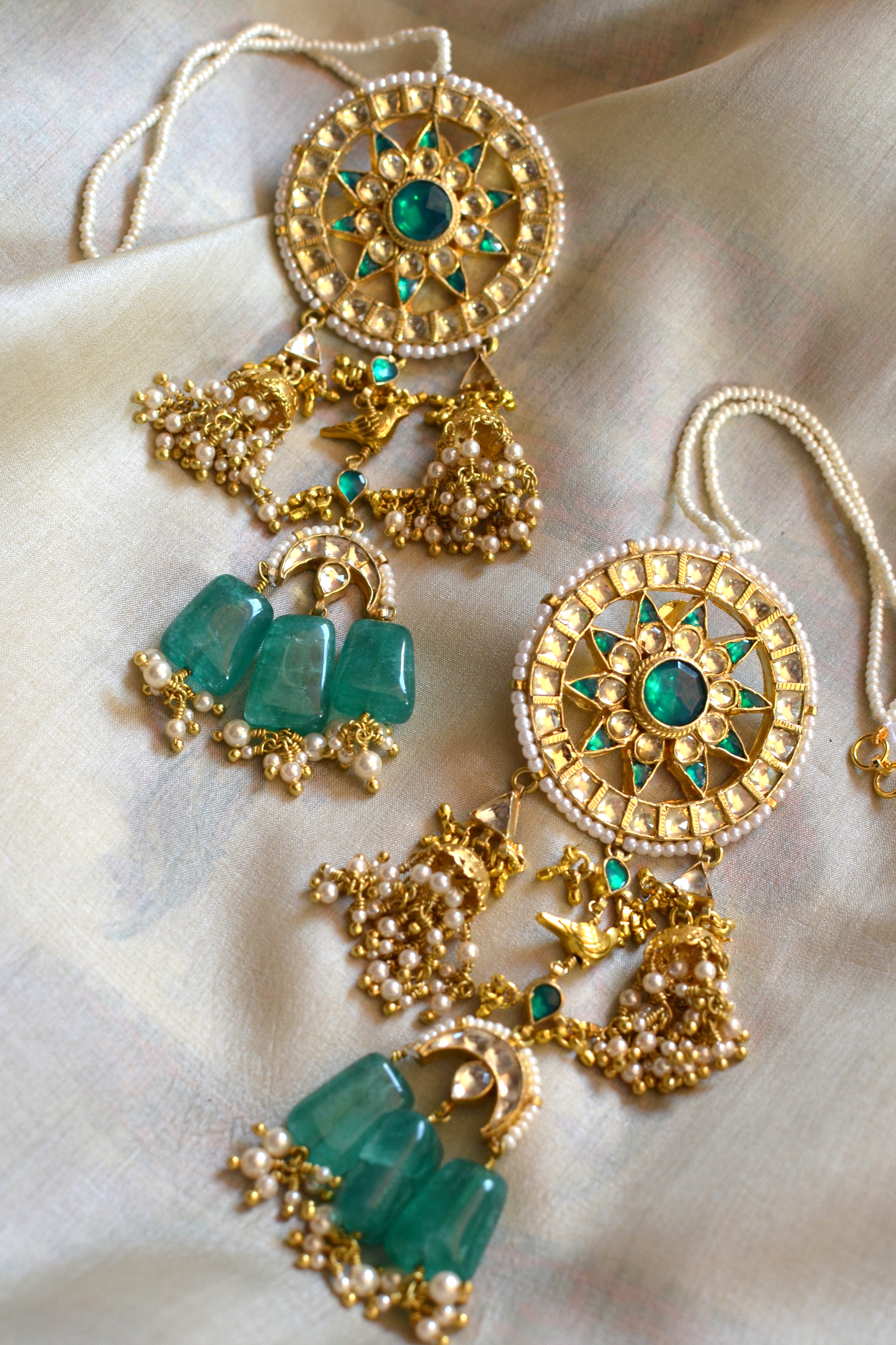 The Queens Emerald Statement Earrings – Milestones by Ashleigh Bergman