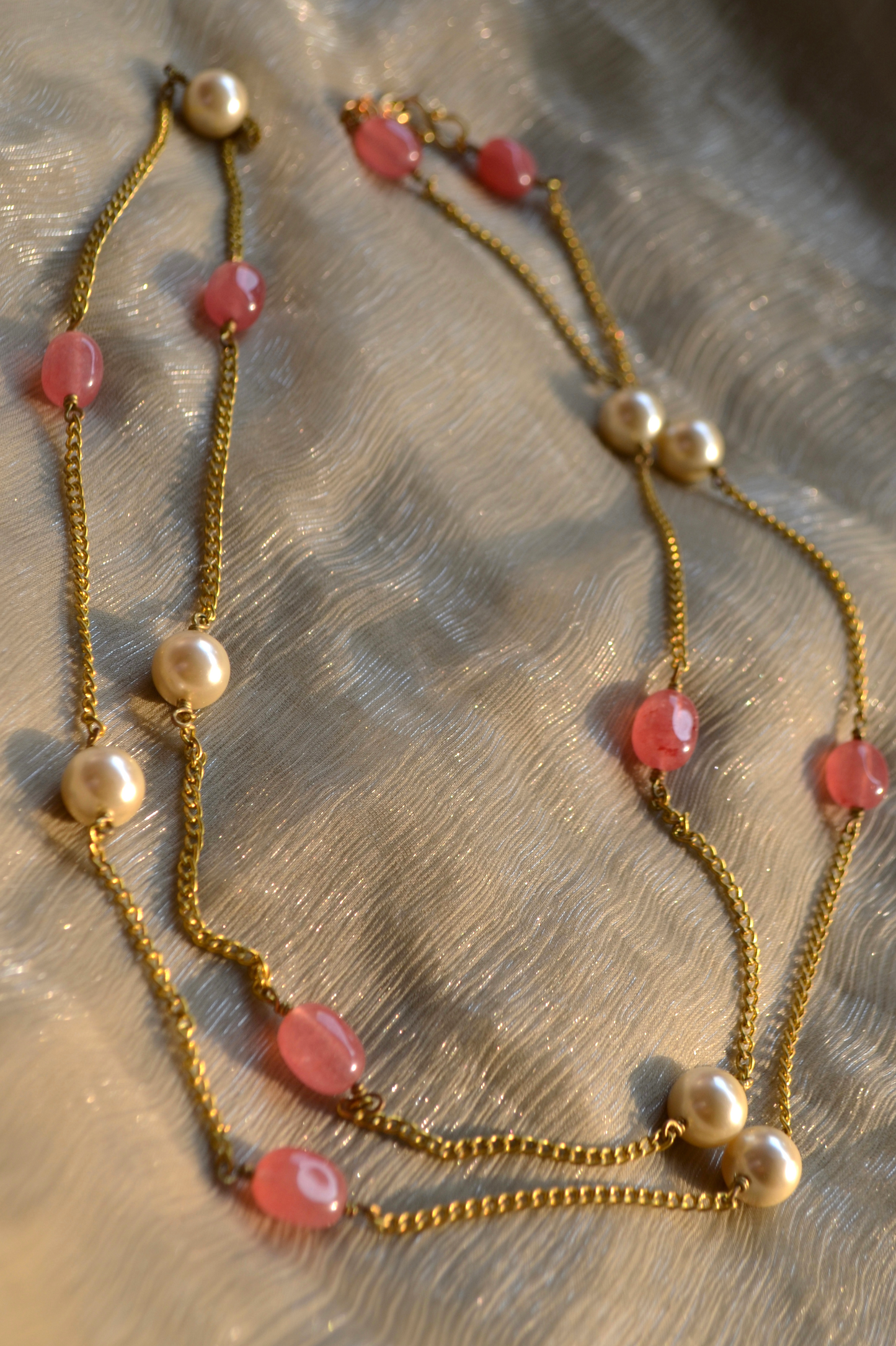 PINK QUARTZ STRING