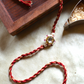 KASHTI LUMBA BRACELET RAKHI SET- RED