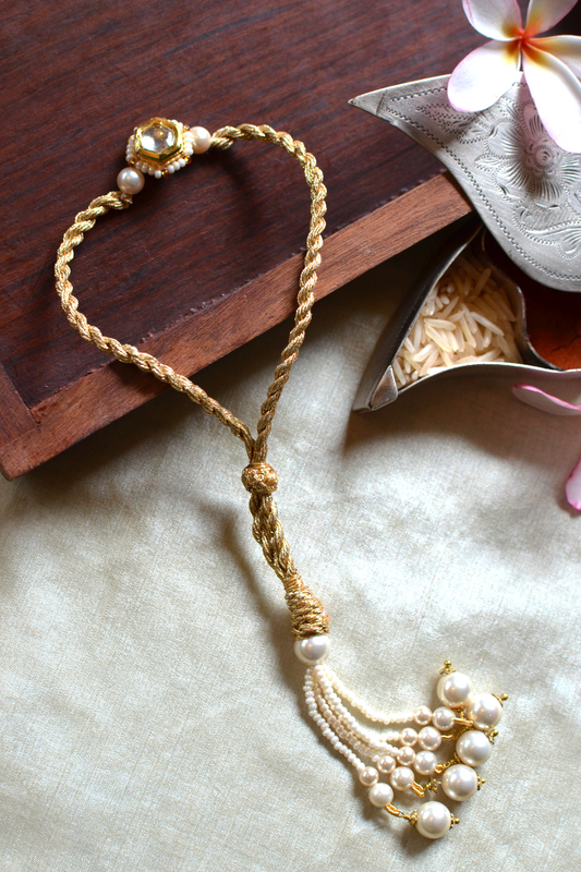 RAKHI LUMBA FOR BHABHI- GOLD