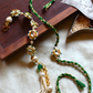 KUBERA LUMBA & RAKHI SET- GREEN