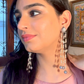 JAALI THREE LINE BIRD EARRINGS