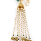 KUBERA TASSEL BRACELET - GREEN