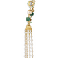 KUBERA TASSEL BRACELET - GREEN