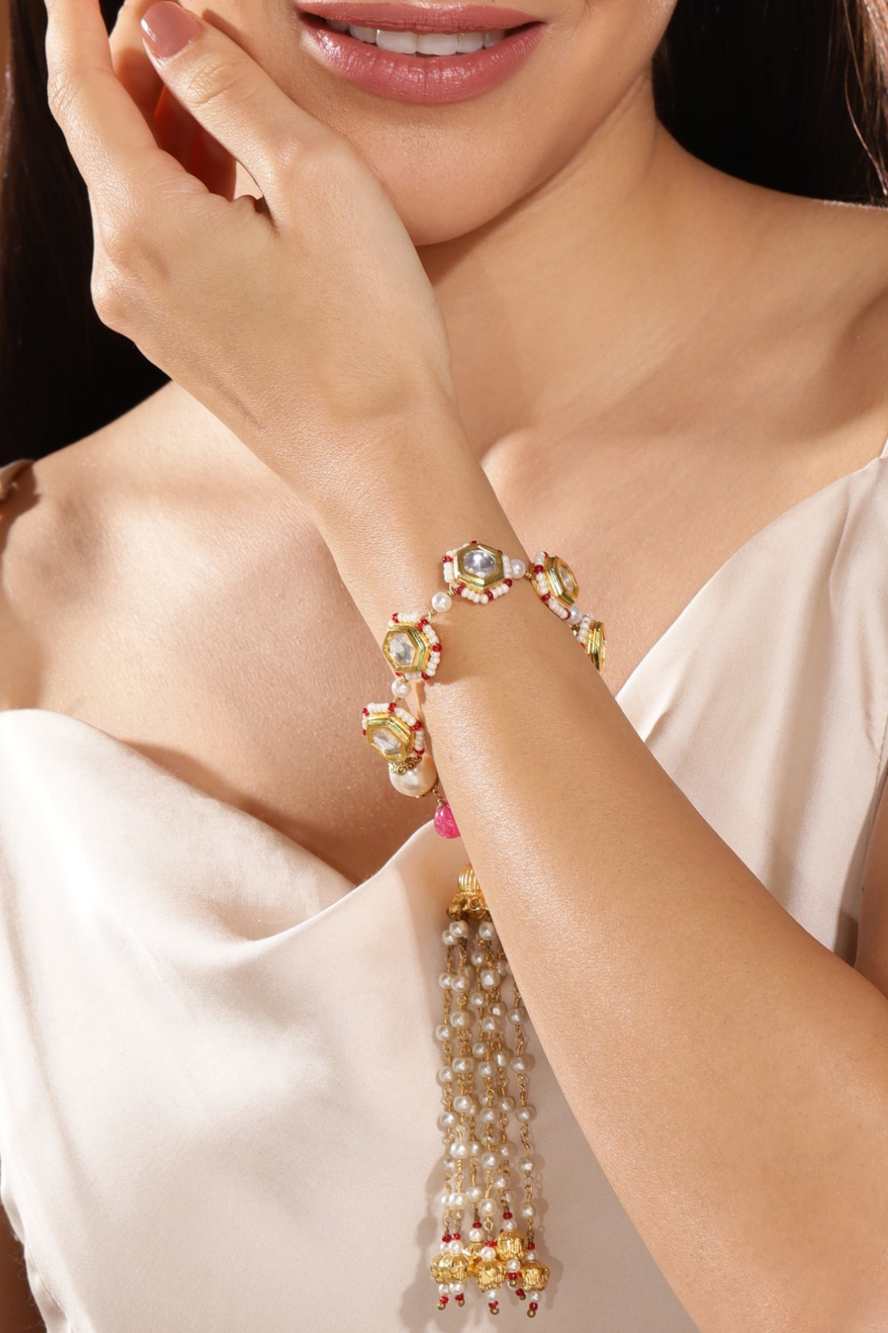 KUBERA LUMBA RAKHI SET- RED