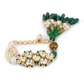 KASHTI TASSEL BRACELET- GREEN