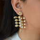 SHANPADI POLKI EARRINGS- CITRINE YELLOW