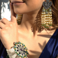 GENDA LADI EARRINGS- AARSI BRACELET SET