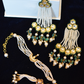 PASSA EARRINGS & CRESCENT TASSEL BRACELET SET