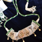 MOTI JAAL CHOKER & EARRINGS SET