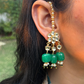 PUSHPA POLKI EARRINGS