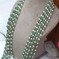 GROOM'S 5 LAYERED WEDDING MALA - SAGE GREEN COLOUR