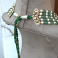 GROOM'S 5 LAYERED WEDDING MALA - SAGE GREEN COLOUR