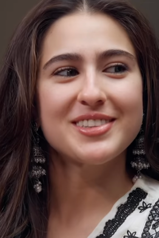 SARA ALI KHAN- PEACOCK DHOLKI EARRINGS