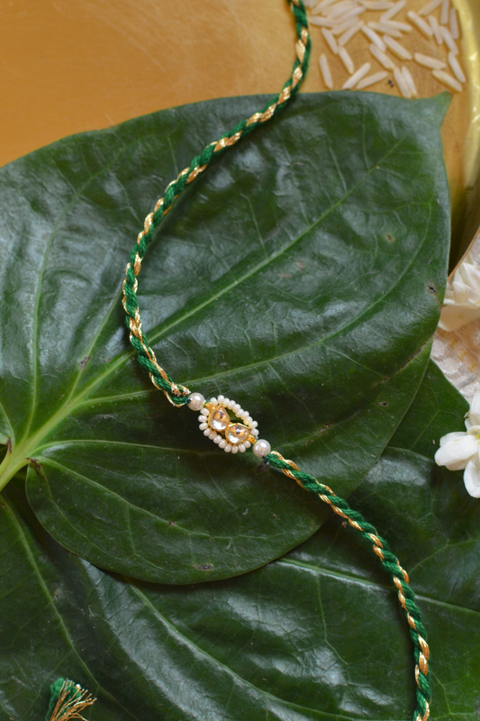 MEN’S AHMEDABADI RAKHI- GREEN COLOUR