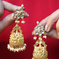 FIGURE PEARL BIG JHUMKIS