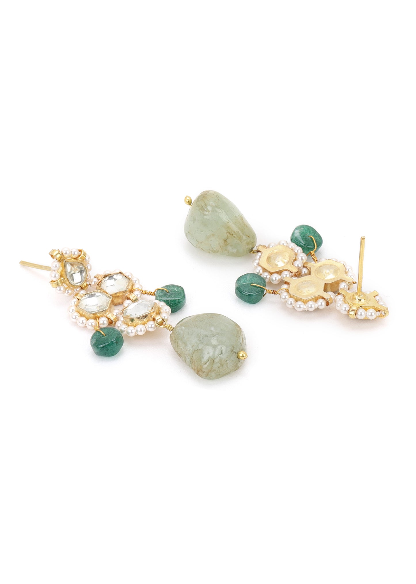 KOORM EARRINGS - GREEN