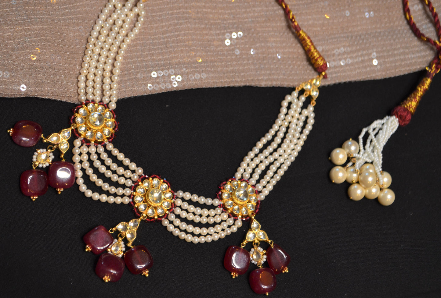 GULMOHAR POLKI CHOKER SET