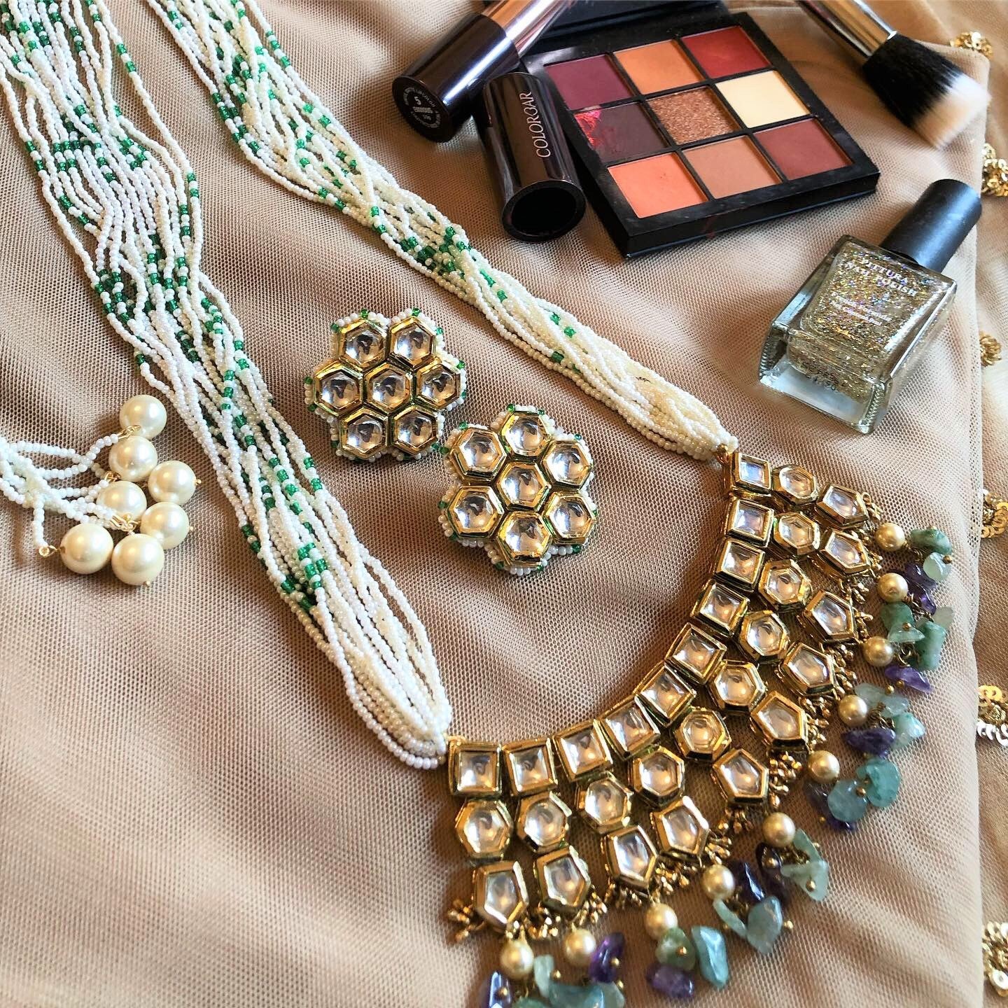 MOGRA KUNDANKARI NECKLACE