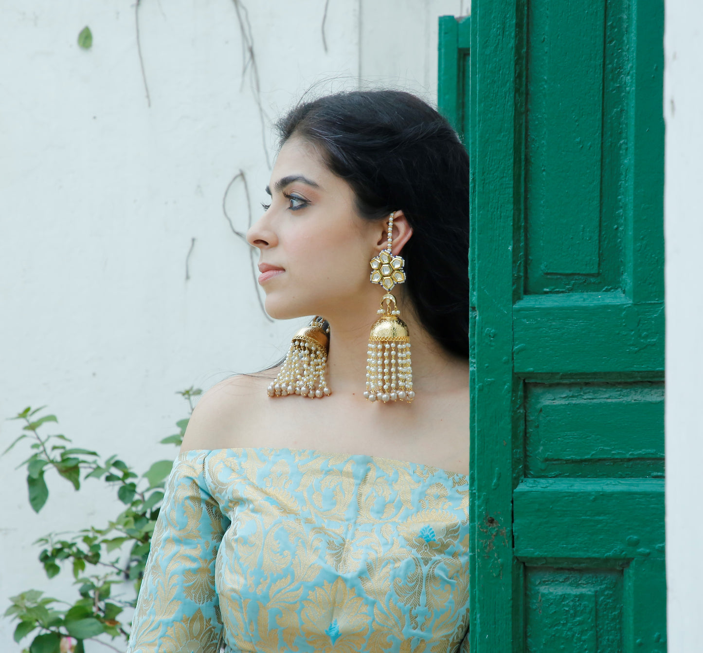 SONARIKA CRESCENT JHUMKAS