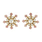 TARAMEEN EARRINGS- ROSE QUARTZ COLOUR