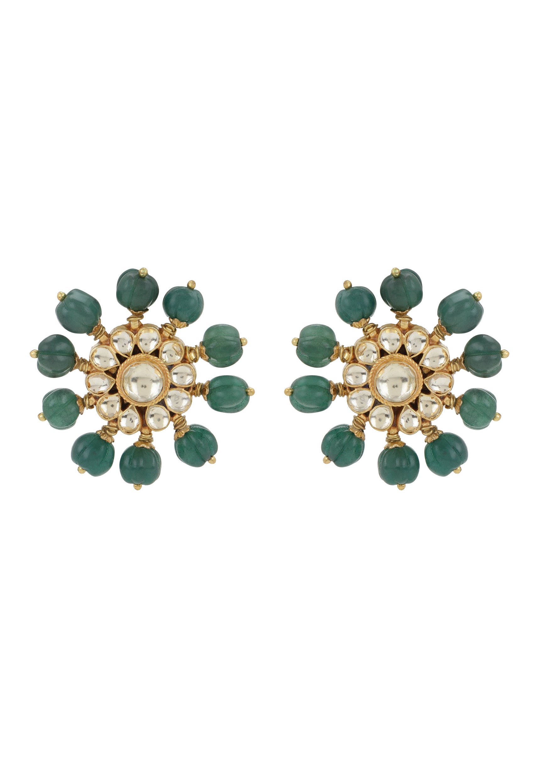 Green Earrings/ Emerald Green Rhinestone Clip on Earrings/ Large Stud Green  Earrings, Prom/ Pageant/ Formal Events Earrings - Etsy Sweden