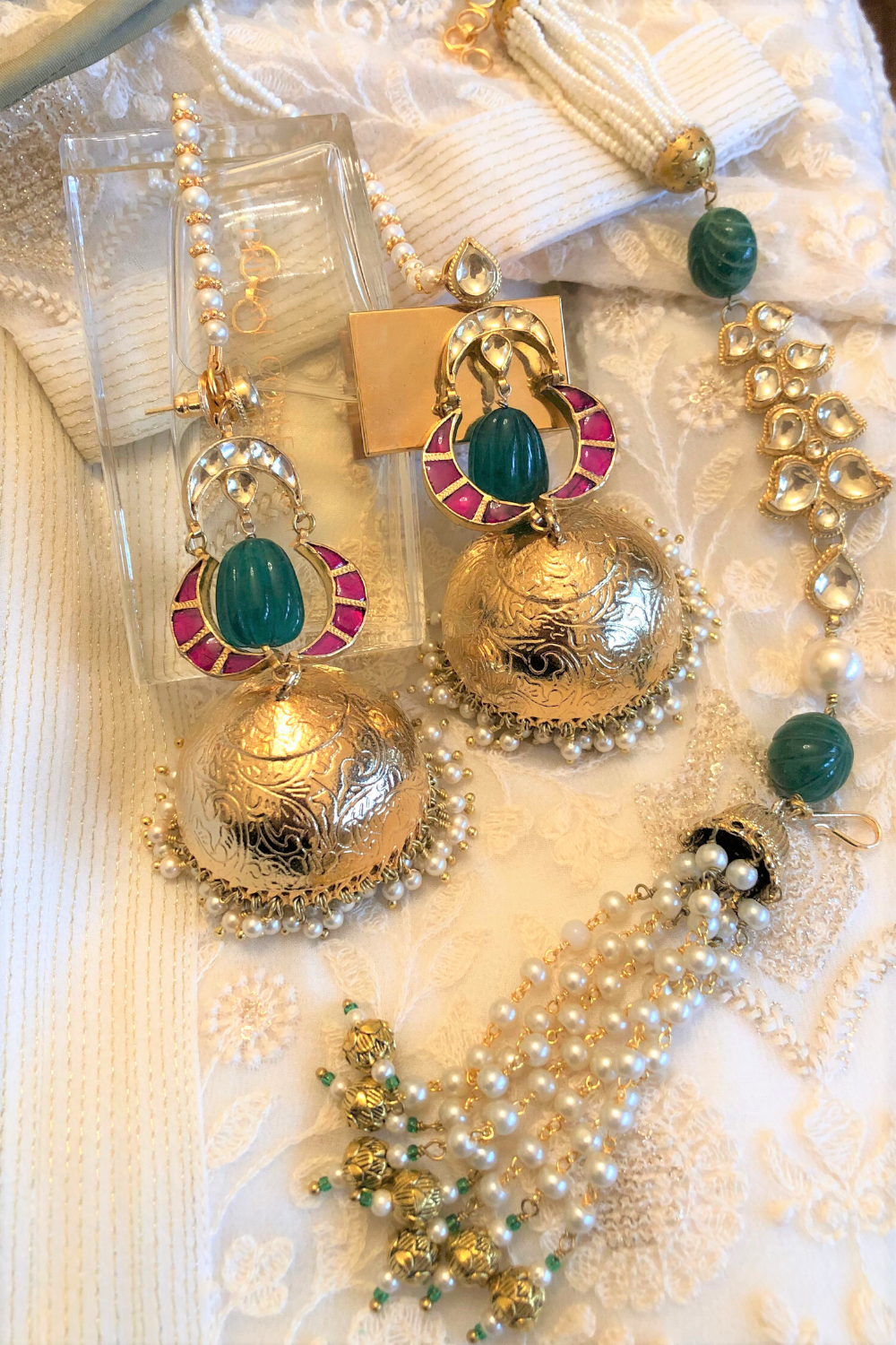 TRIDHANI JHUMKAS