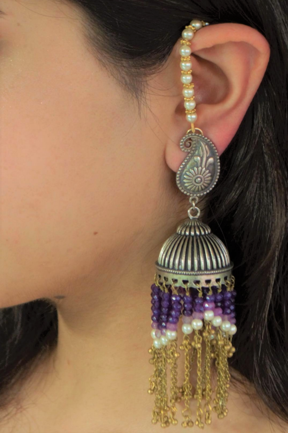 BANJARA CHAIN JHUMKAS