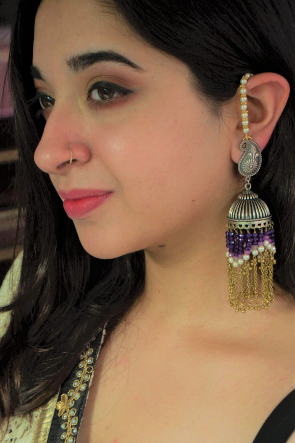 BANJARA CHAIN JHUMKAS